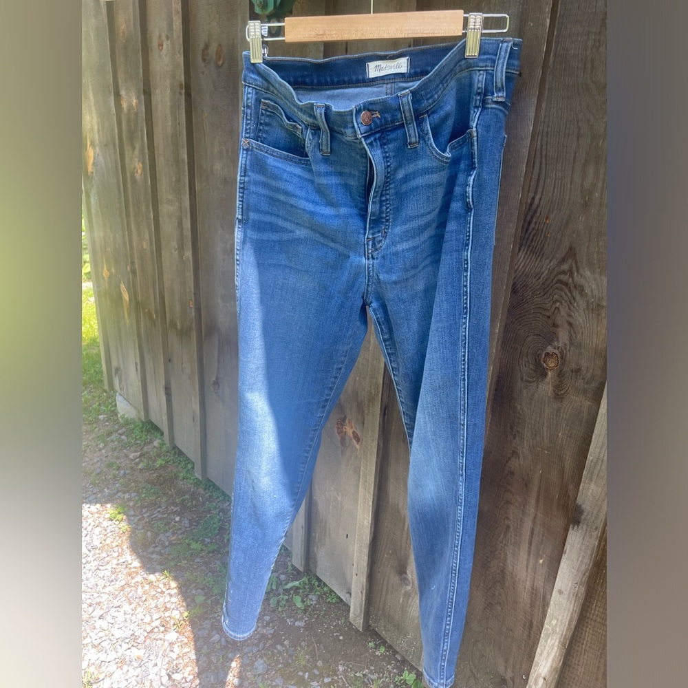 Madewell Roadtripper Skinny Jeans with Medium Wash